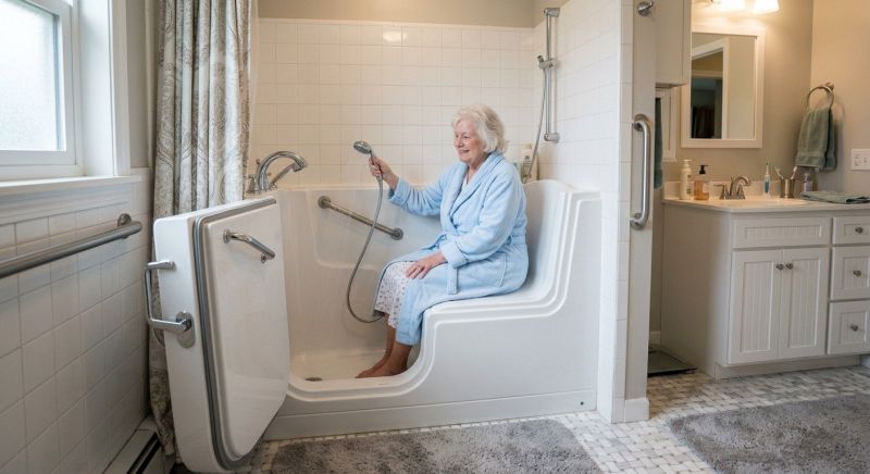 Elderly Bathtub Installation in Bergen County, NJ