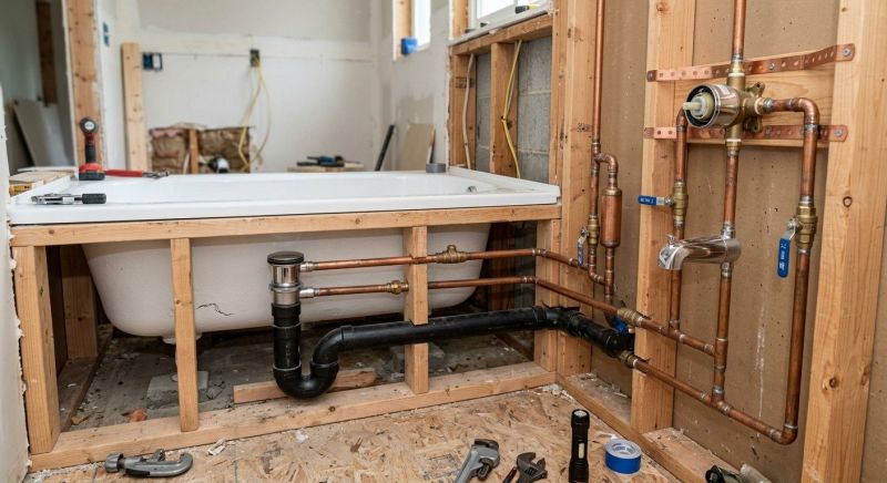 Large Bathtub Installation in Lancaster County, PA